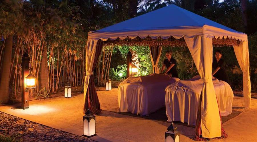 Al Qasr Madinat Jumeirah outdoor spa treatment